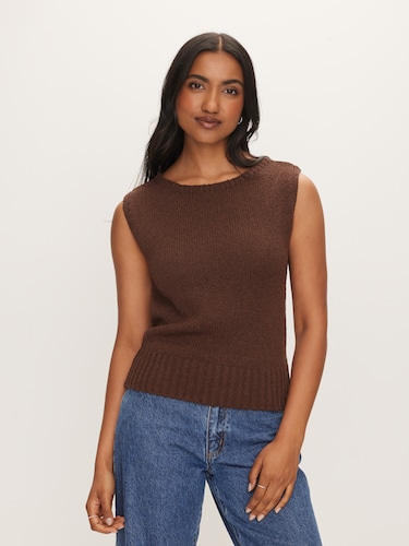 Boatneck Boucle Tank                                                                                                            