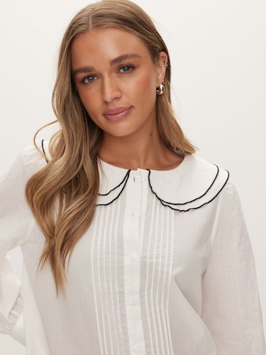 Peterpan Frill Collar Shirt                                                                                                     