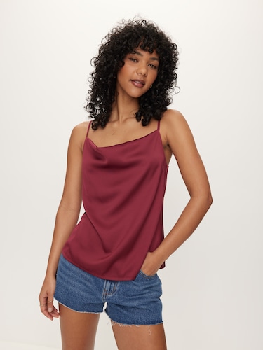 Hilton Cowl Neck Cami                                                                                                           
