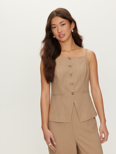 Kiki Button Through Top                                                                                                         