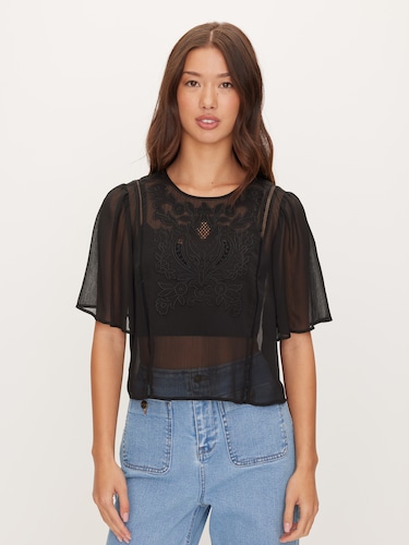 Alia Embroidered Blouse                                                                                                         