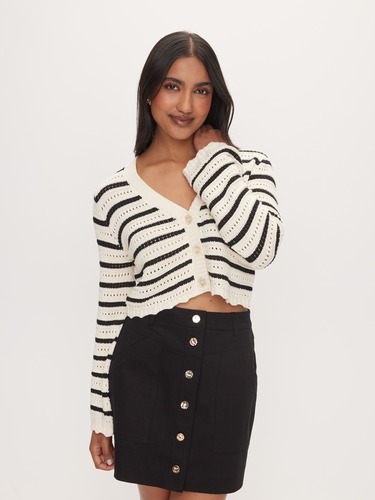 Sammy Open Knit Cardigan                                                                                                        