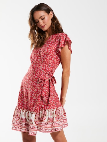 Noelle Structured Mini Dress                                                                                                    