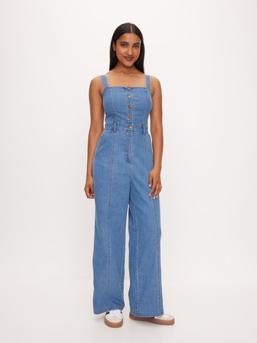 Jodie Denim Jumpsuit                                                                                                            