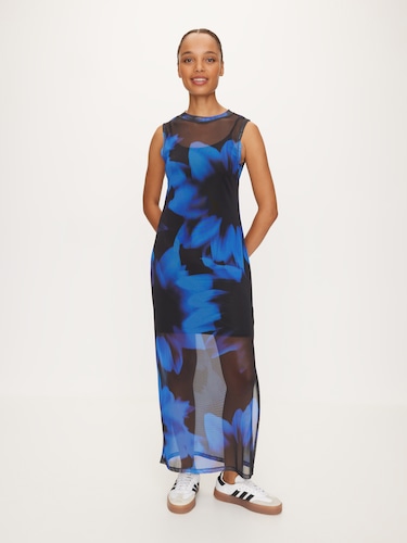 Sao Paulo Mesh Midi Dress                                                                                                       