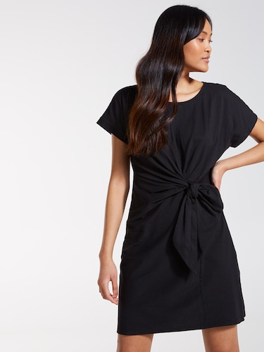 Denim Shirt Mini Dress                                                                                                          