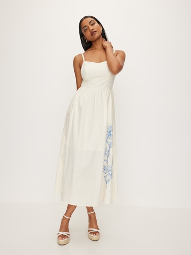 Harbor Sleevless Midi Dress                                                                                                     