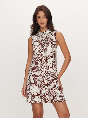 Amy Collared Mini Dress                                                                                                         