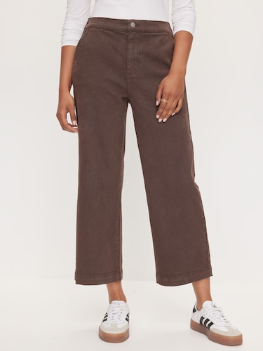Whitney Wide Leg Crop Pant                                                                                                      