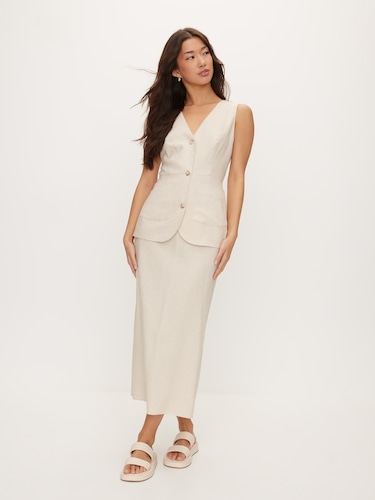 Candice Column Skirt                                                                                                            