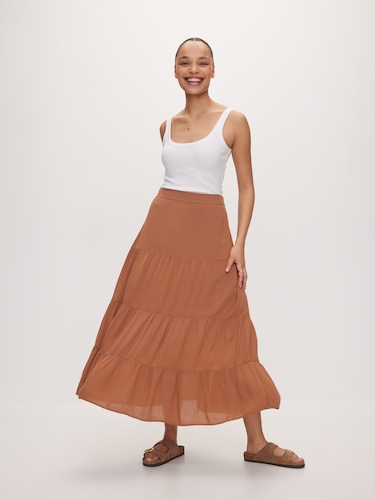 Hayley Tiered Skirt                                                                                                             