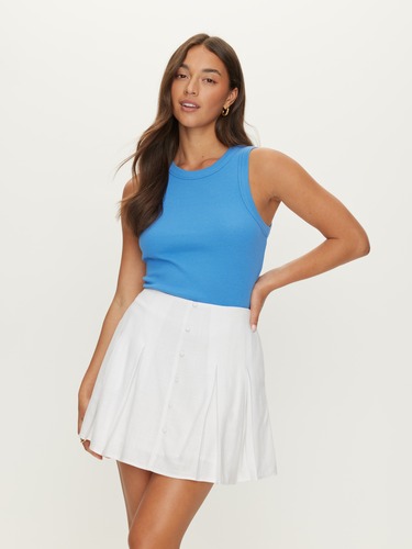 Leah Pleated Mini Skirt