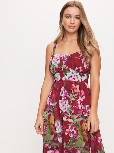 Thinking About You Midi Dress                                                                                                   