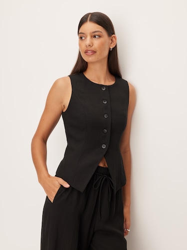 Holly Textured Vest                                                                                                             