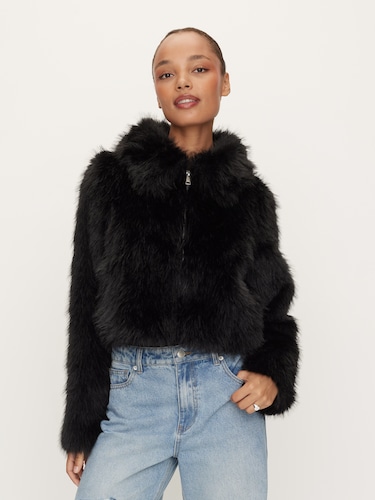 Suki Faux Fur Jacket                                                                                                            