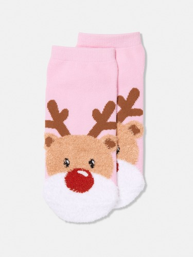 Xmas Fluffy Ankle Sock                                                                                                          