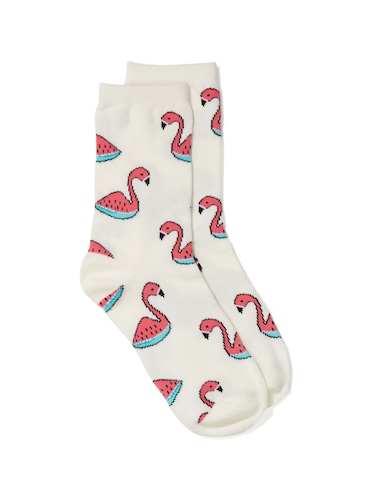 Embroidered Rib Crew Sock                                                                                                       