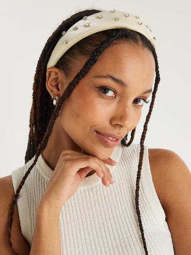 Satin Bling Headband                                                                                                            