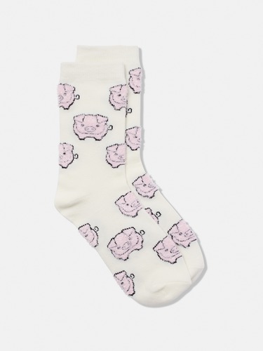 Fluffy Crew Sock                                                                                                                