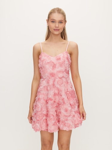 Field Of Roses Mini Dress                                                                                                       