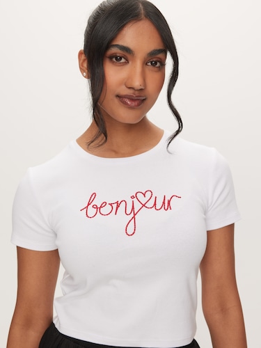 Bonjour T-Shirt                                                                                                                 