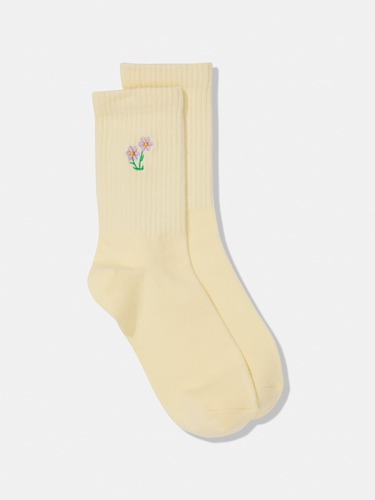 Embroidered Crew Sock                                                                                                           