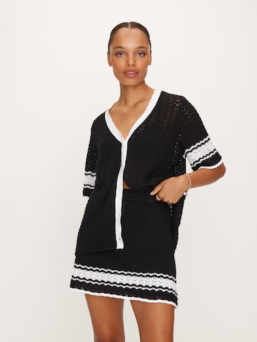 Gigi Knit Mini Skirt                                                                                                            