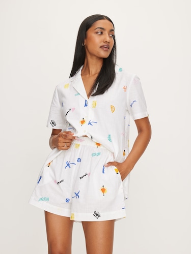 Kailani Embroidered Short                                                                                                       