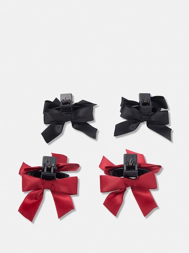4 Pack Mini Satin Bows                                                                                                          
