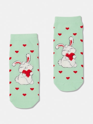 Bunny Ankle Sock                                                                                                                