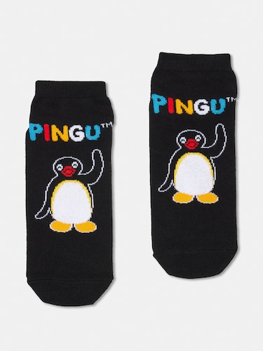 Pingu Fluffy Ankle Sock                                                                                                         