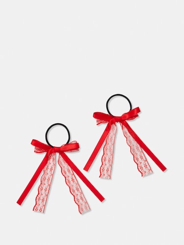 2 Pack Layered Lace Hair Tie                                                                                                    