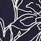 White Navy Floral