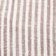 Taupe White Stripe