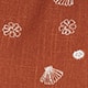 Rust Tropical Print