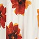 Large Orange Floral