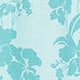 Teal Mono Floral