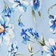 Blue Base Floral