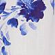 White Blue Mono