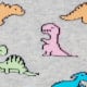 Grey Bright Dino