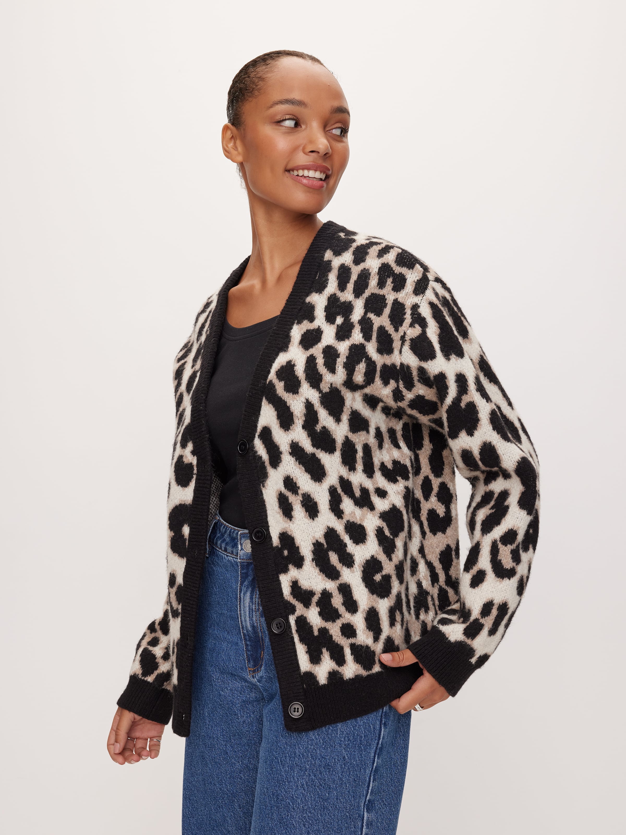 Jessie Two-Toned Cardigan