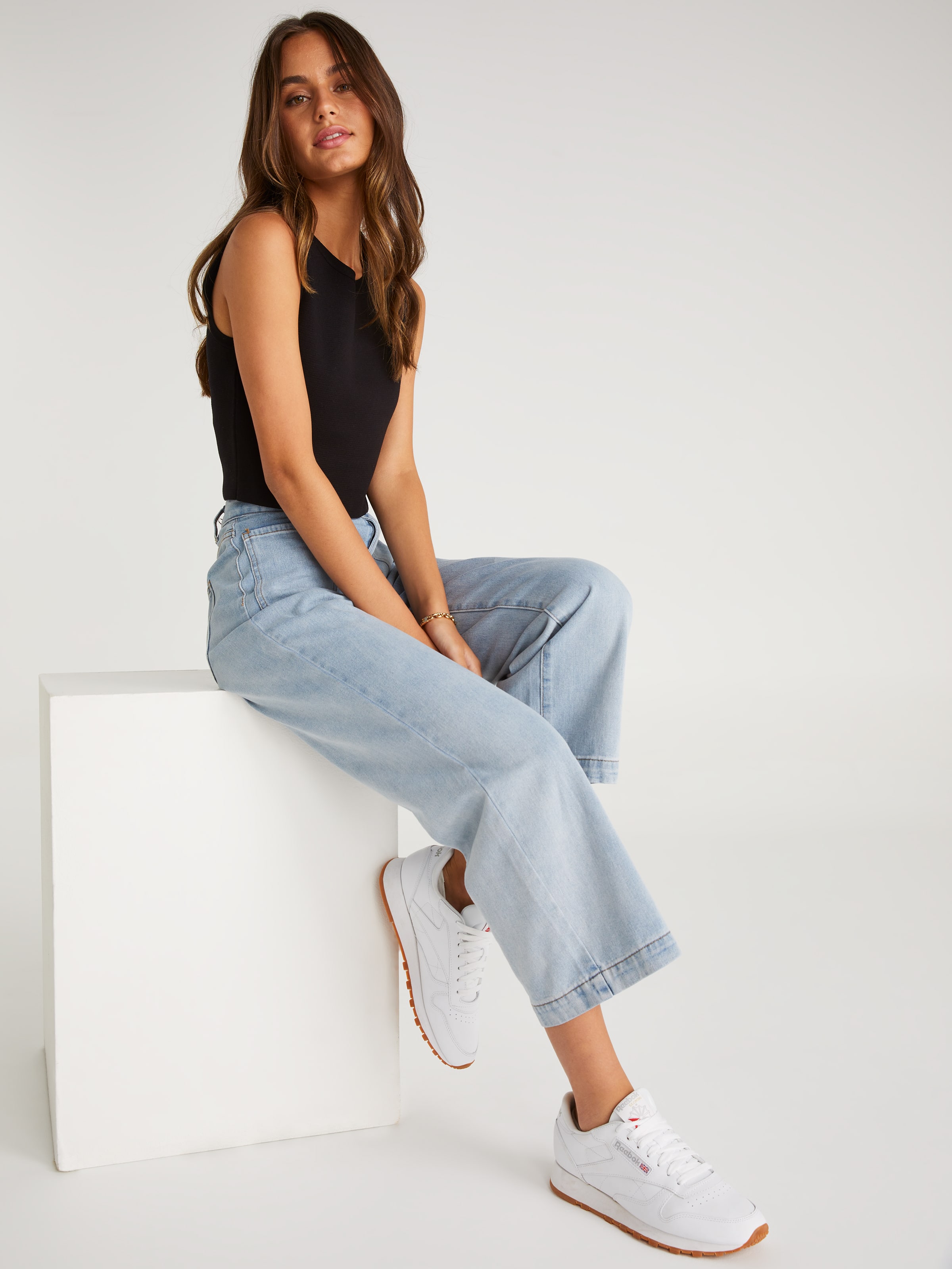 Sadie Wide Leg Jean - Dotti Online