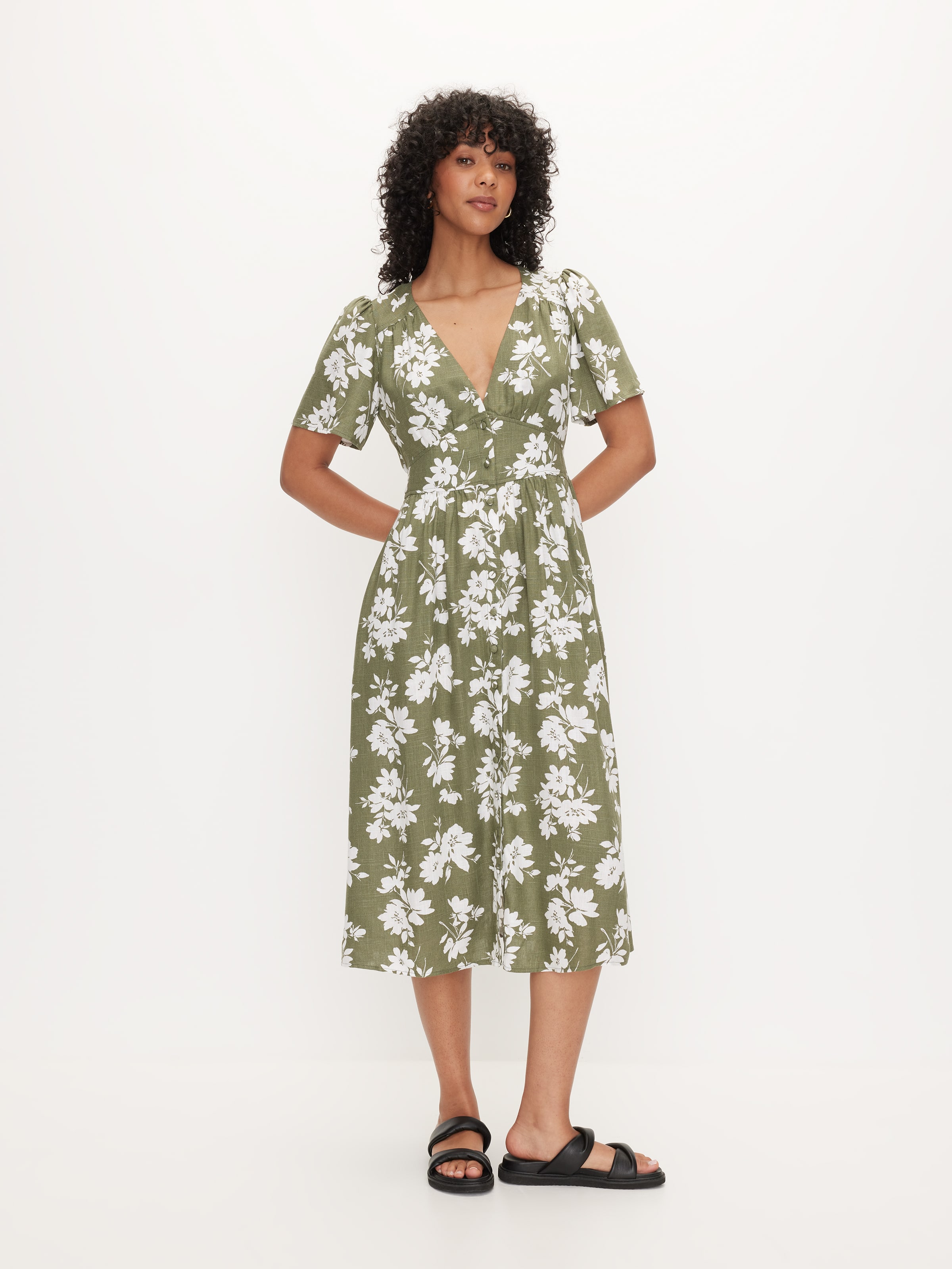 Marley Dress Embroidered main image 1