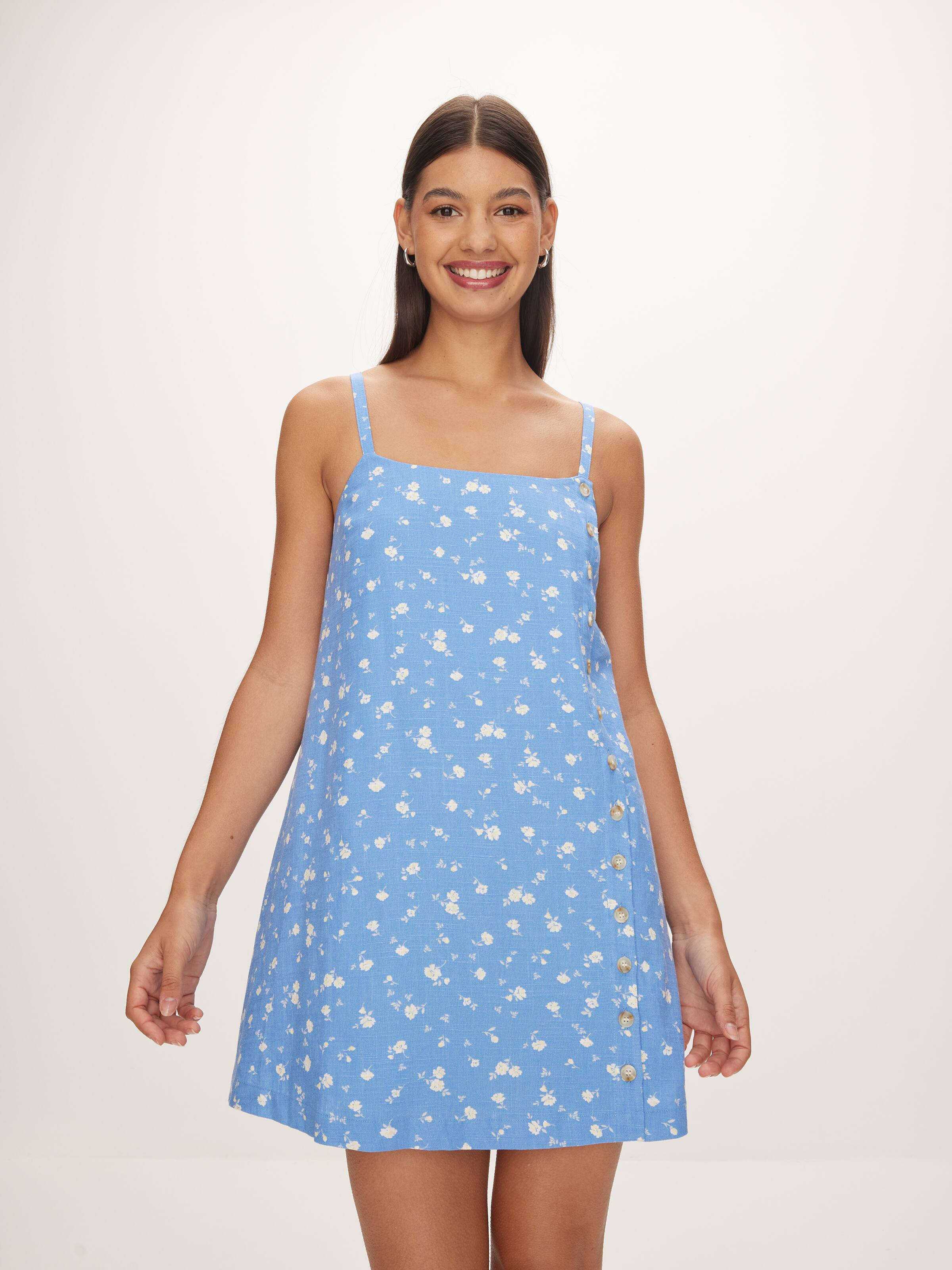 Clara Sleeveless Mini Dress - Dotti Online