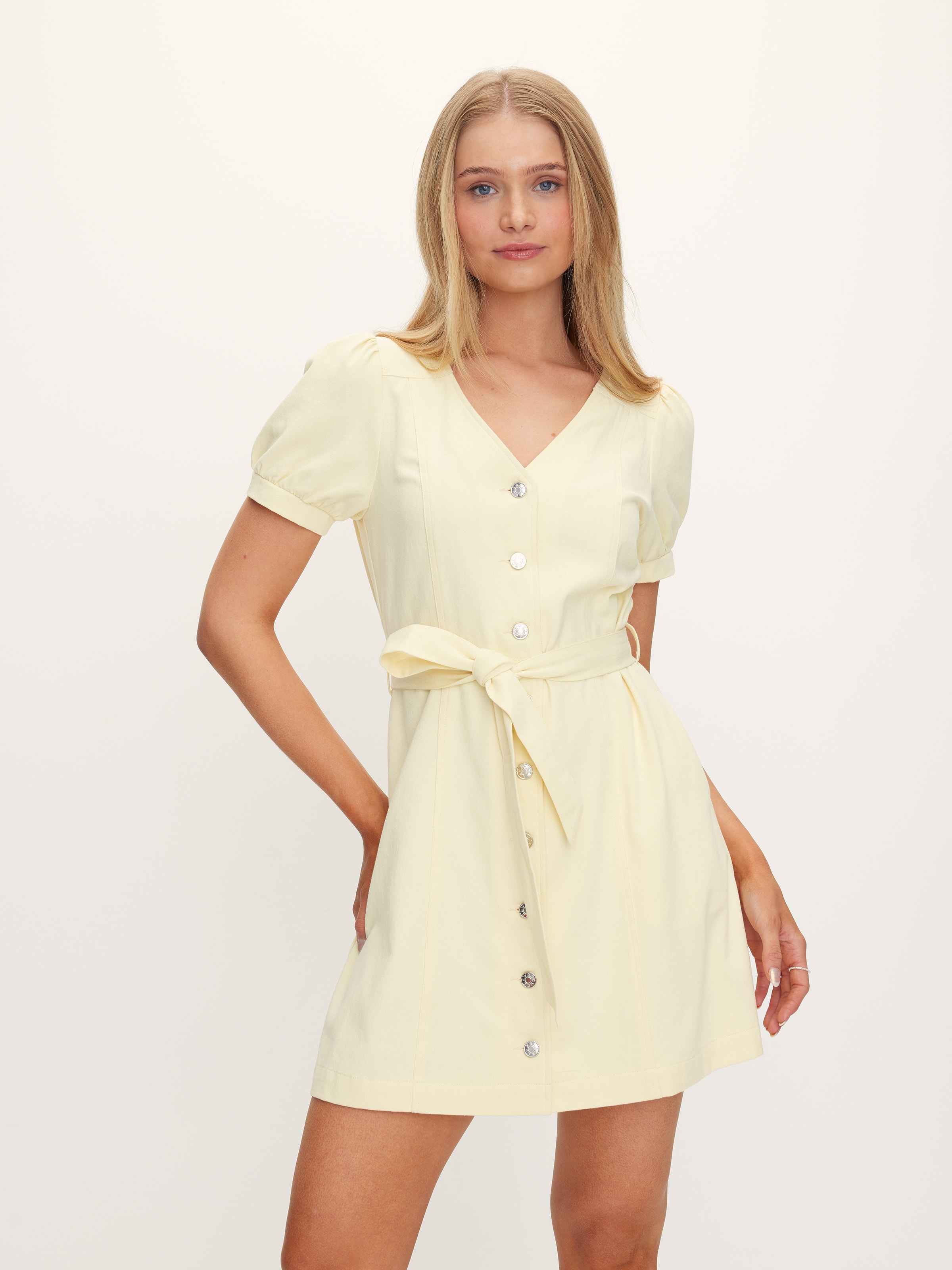 Callie Mini Dress in Venture Stripe main image 1