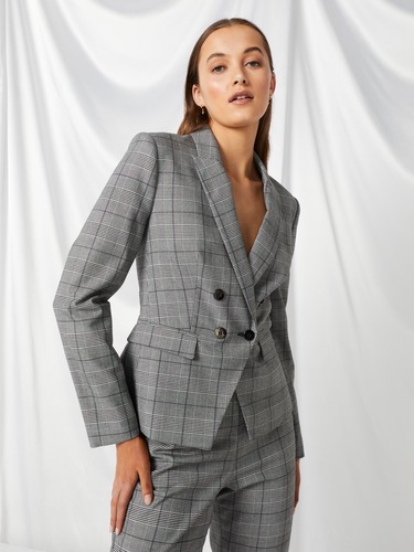 Cassie Check Jacket                                                                                                             
